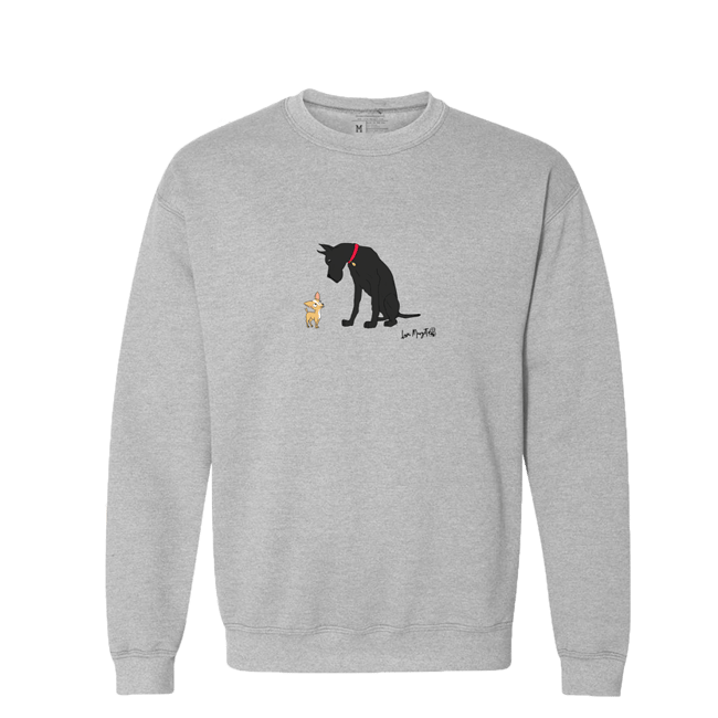 Great Dane Shirt | Black Great Dane & Chihuahua BFF