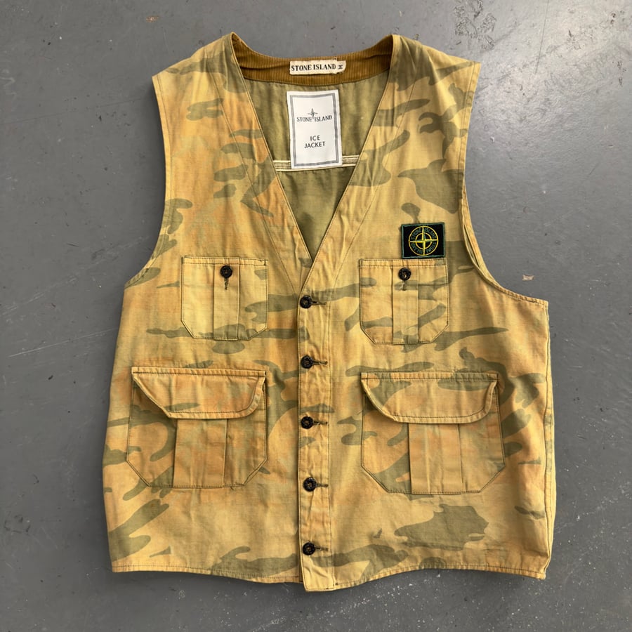 Image of 1989 Stone Island “Ice Jakcet” Vest, size medium