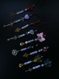 Image 2 of ATEEZ bias K-pop phone charms, keychains, light stick charms