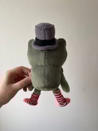 Image 6 of Small - happy Frog Of Many Names Plushie - OTGW - made to order