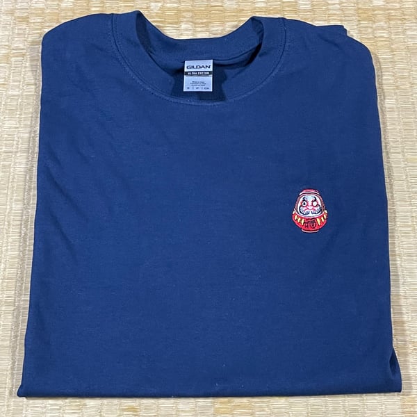 Image of Daruma embroidered T shirts 