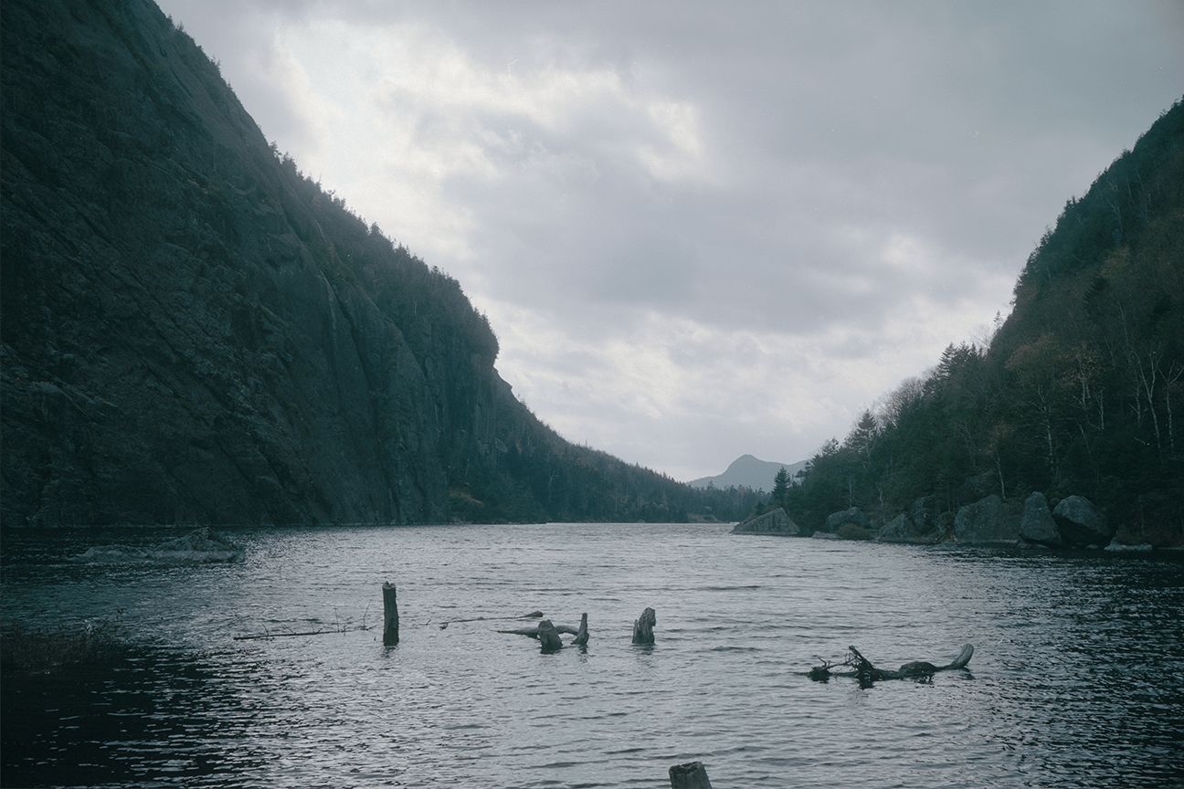 Image of Avalanche Lake - 12x18 Print