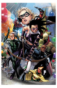 Image 1 of YOUNG AVENGERS Print 1