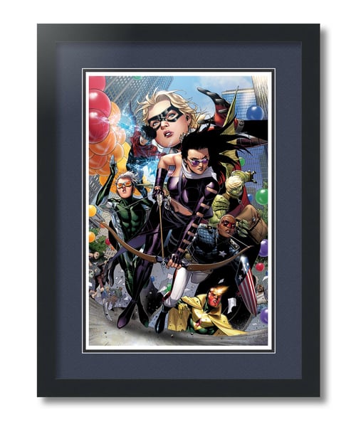 Image of YOUNG AVENGERS Print 1
