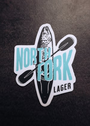 Image of North Fork Lager Sticker