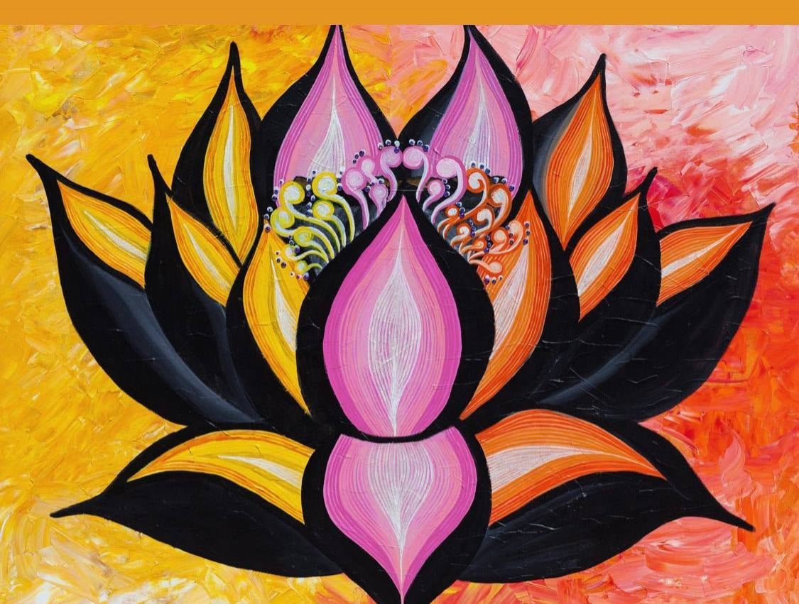 Image of Lotus on fire PRINTS 