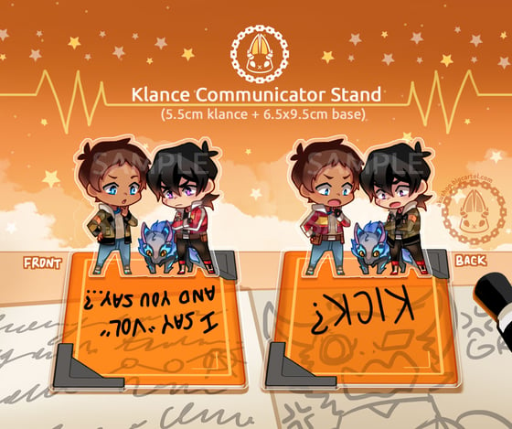 Image of Klance ✧ Comm Stand