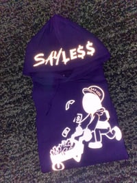 Image 1 of Purple PaperChaser Hoodie