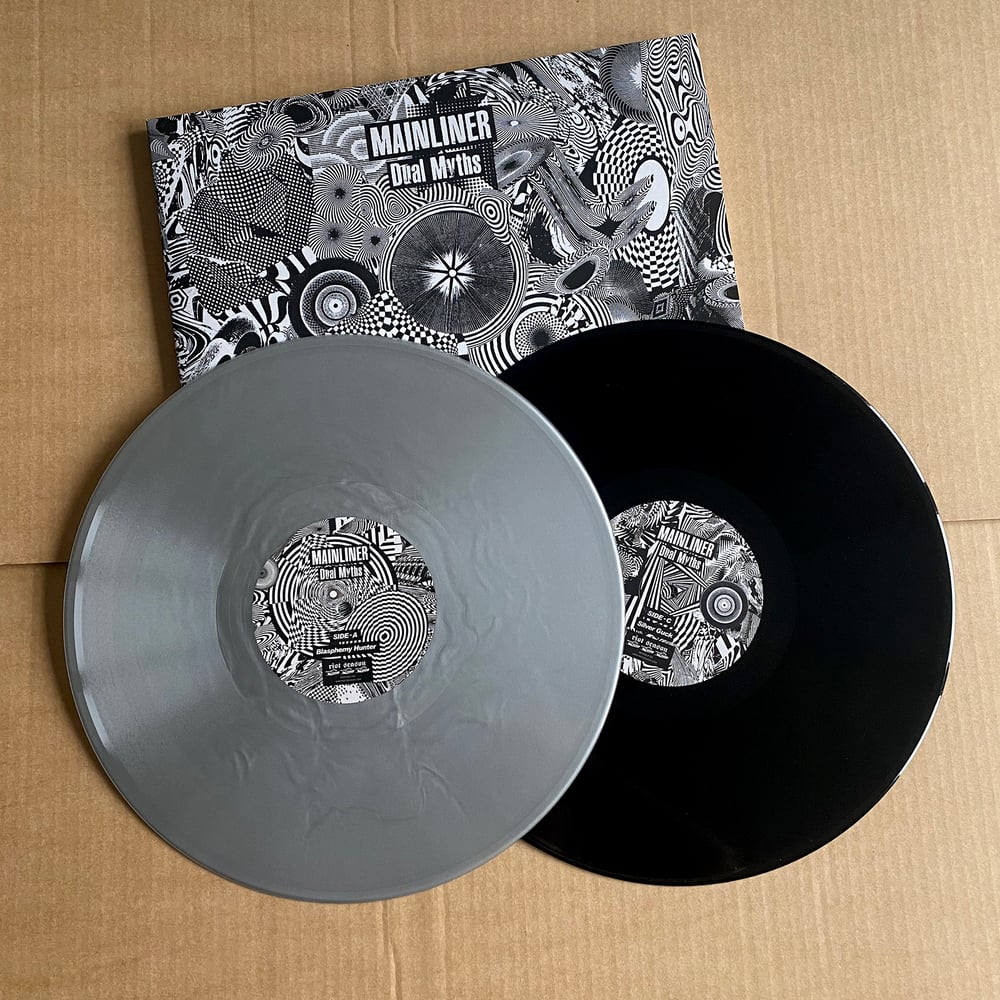 MAINLINER 'Dual Myths' Silver & Black Vinyl 2xLP