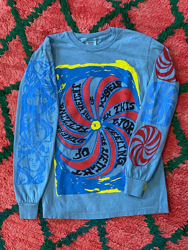 Paperweight shirt Blue