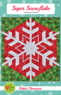 Image 1 of Super Snowflake Paper Pattern