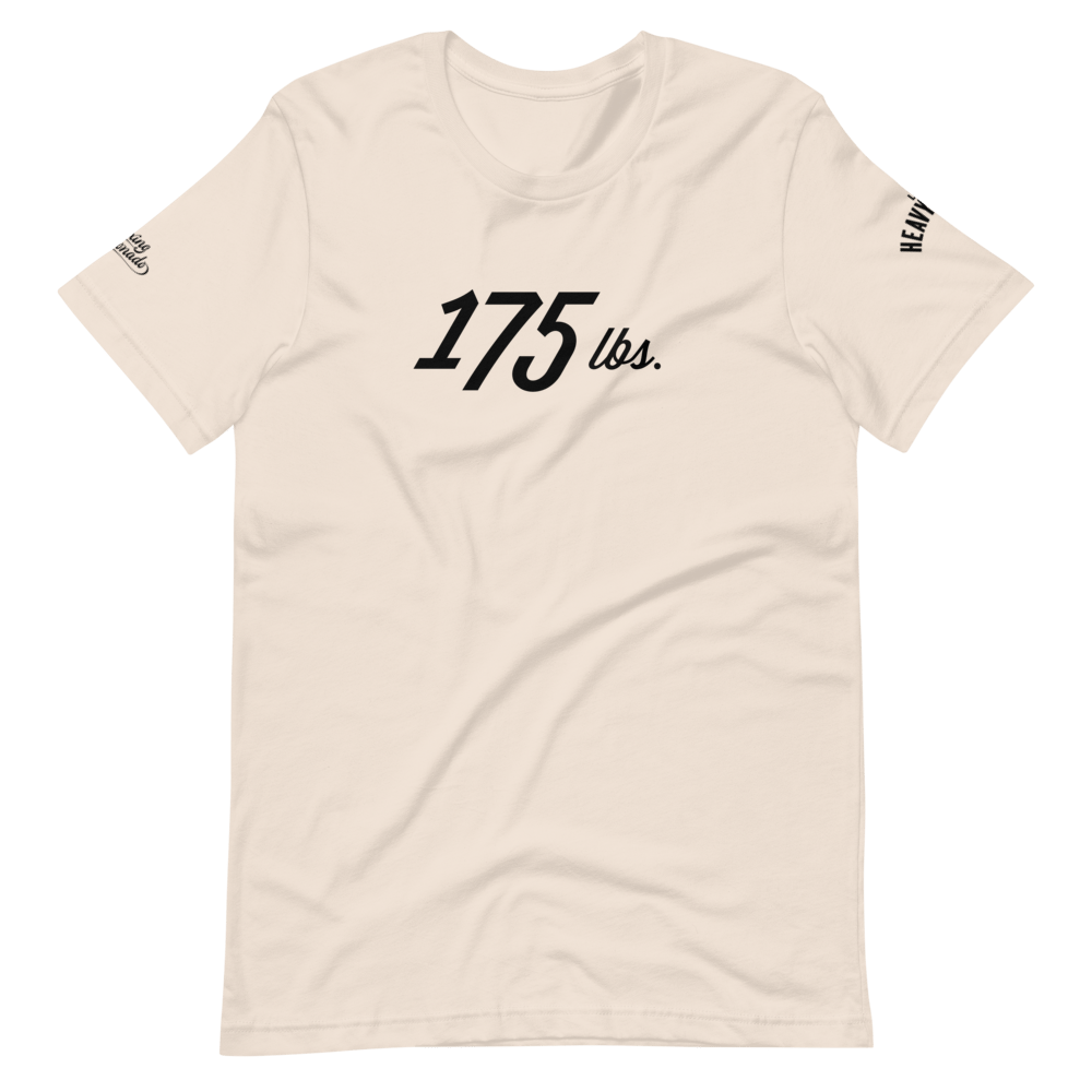 175 lbs | Light Heavyweight T-Shirt (3 Colors)