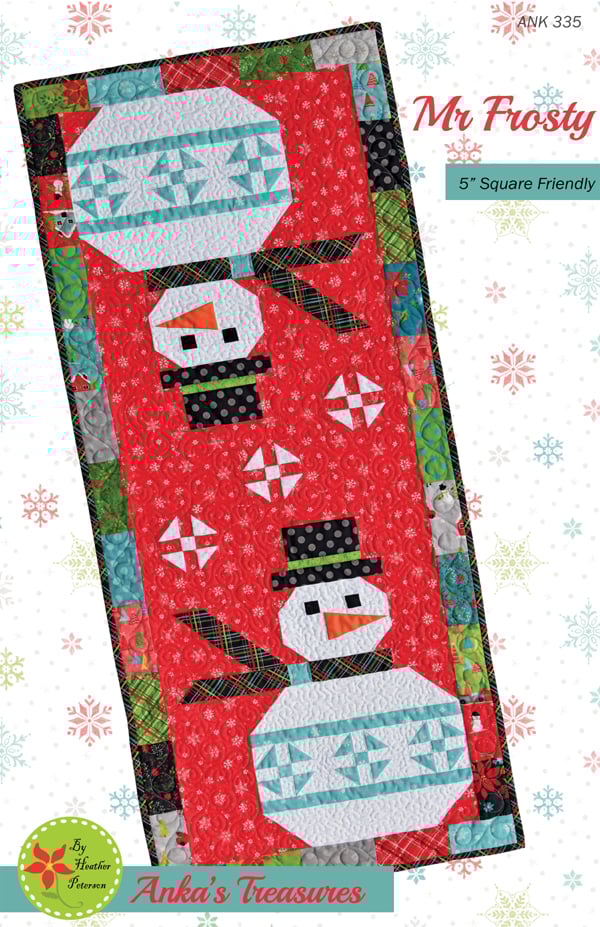 Mr Frosty Paper Pattern