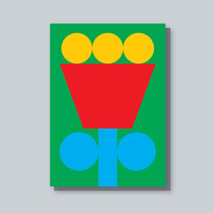 Image of Happyland Flower 4 card