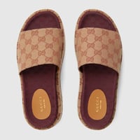 Image 1 of Gucci Platform Slides