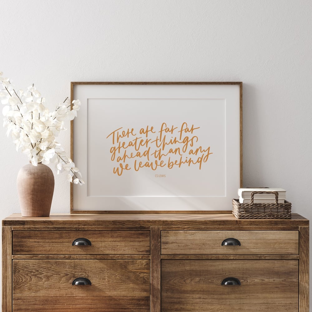 Image of There are far greater things Print [A4]