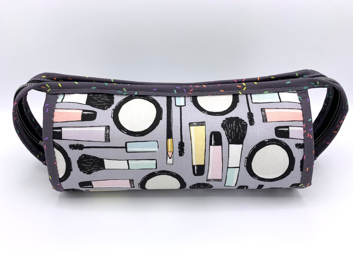 Cosmetic Barrel Bag - MADE TO ORDER