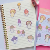 Image 4 of Mush Friends Sticker Sheet
