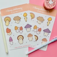 Image 1 of Mush Friends Sticker Sheet