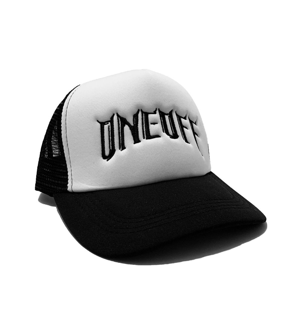 Image of LOGO EMBROIDERED TRUCKER HAT