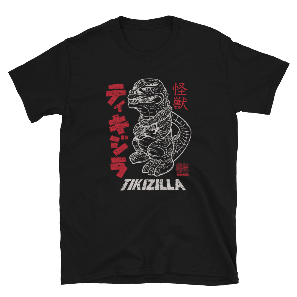 Image of Tikizilla Graphic Tee - Black