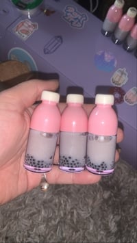 Image 2 of Boba Milk Tea Lip Gloss 🧋💗