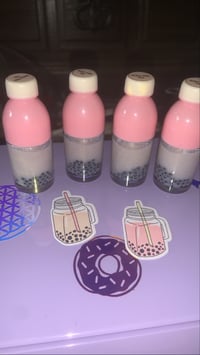 Image 4 of Boba Milk Tea Lip Gloss 🧋💗