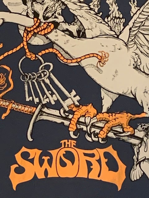 Opeth / The Sword Silkscreen Concert Poster By David Paul Seymour