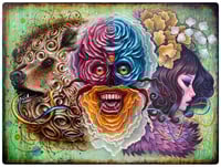 Image 2 of "Conjoined" original painting