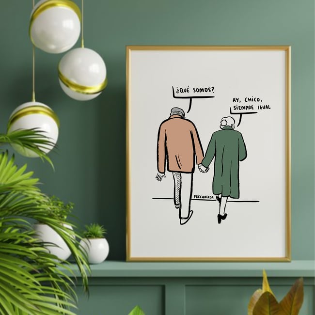 Lámina ''¿Qué somos?''