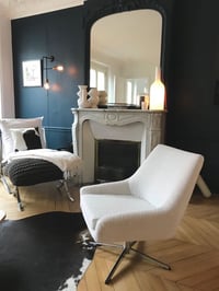Image 5 of Fauteuil coquille pivotante bouclette 