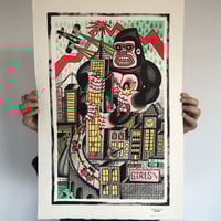 King Kong print 