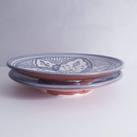 Image 5 of MOROCCAN CERAMIC BREAKFAST PLATES 