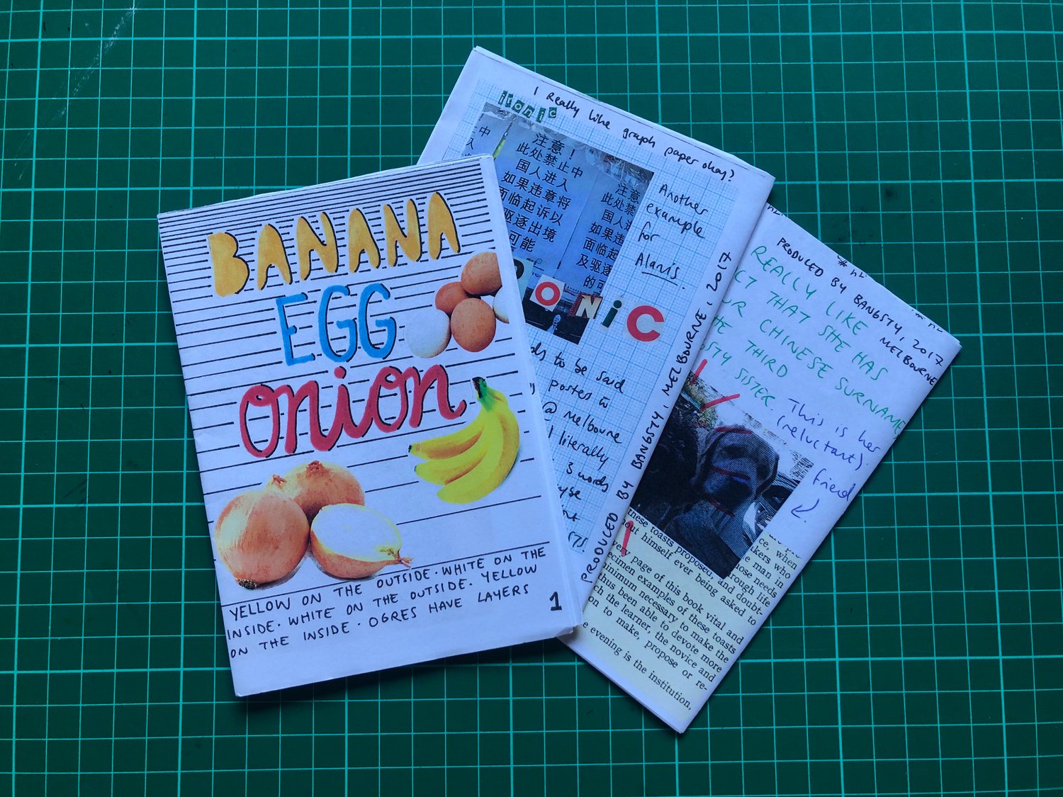 banana egg onion