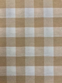 Image 4 of Loneta/Vichy - Doble Cara - Cuadro Grande - BEIGE - 8€/m