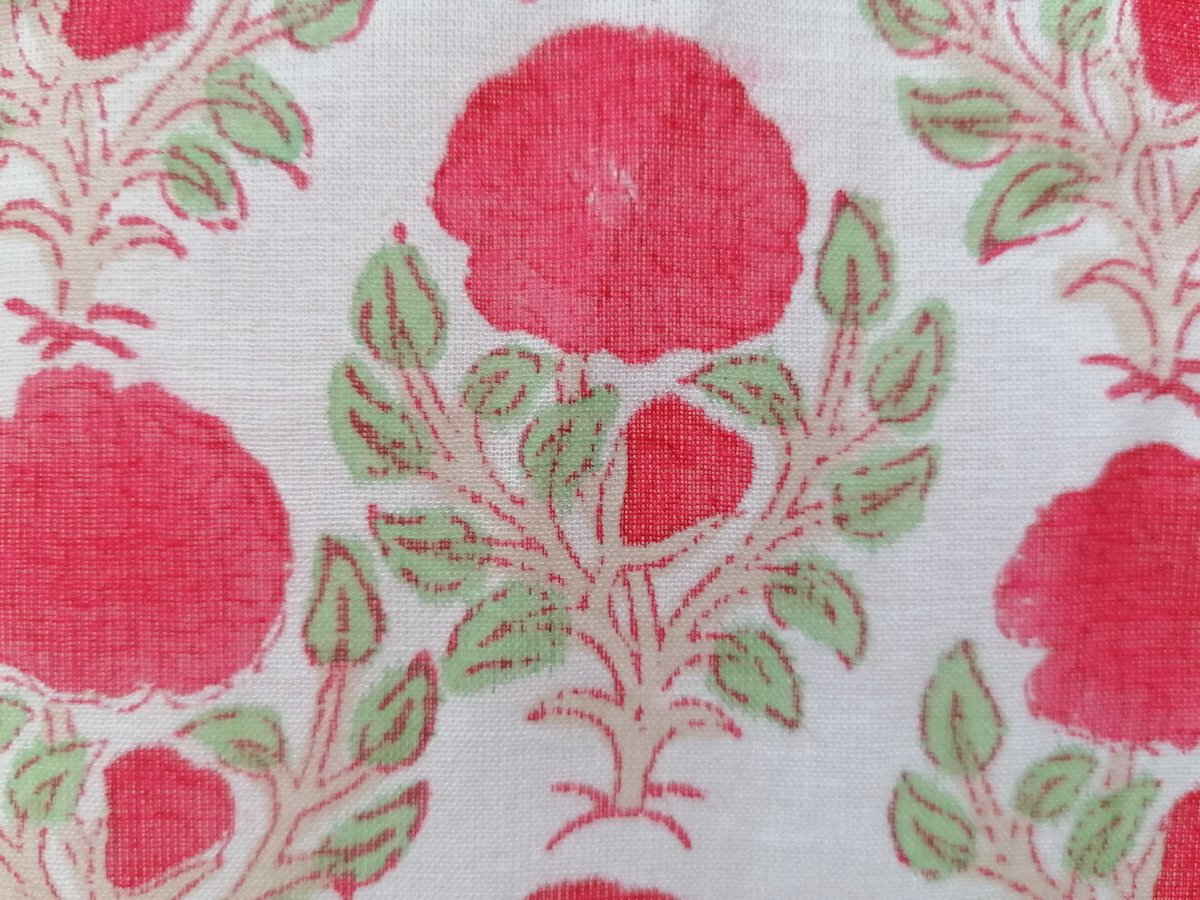 Image of Namaste fabric camélia 
