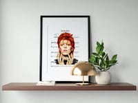 Image 1 of David Bowie Portrait Print