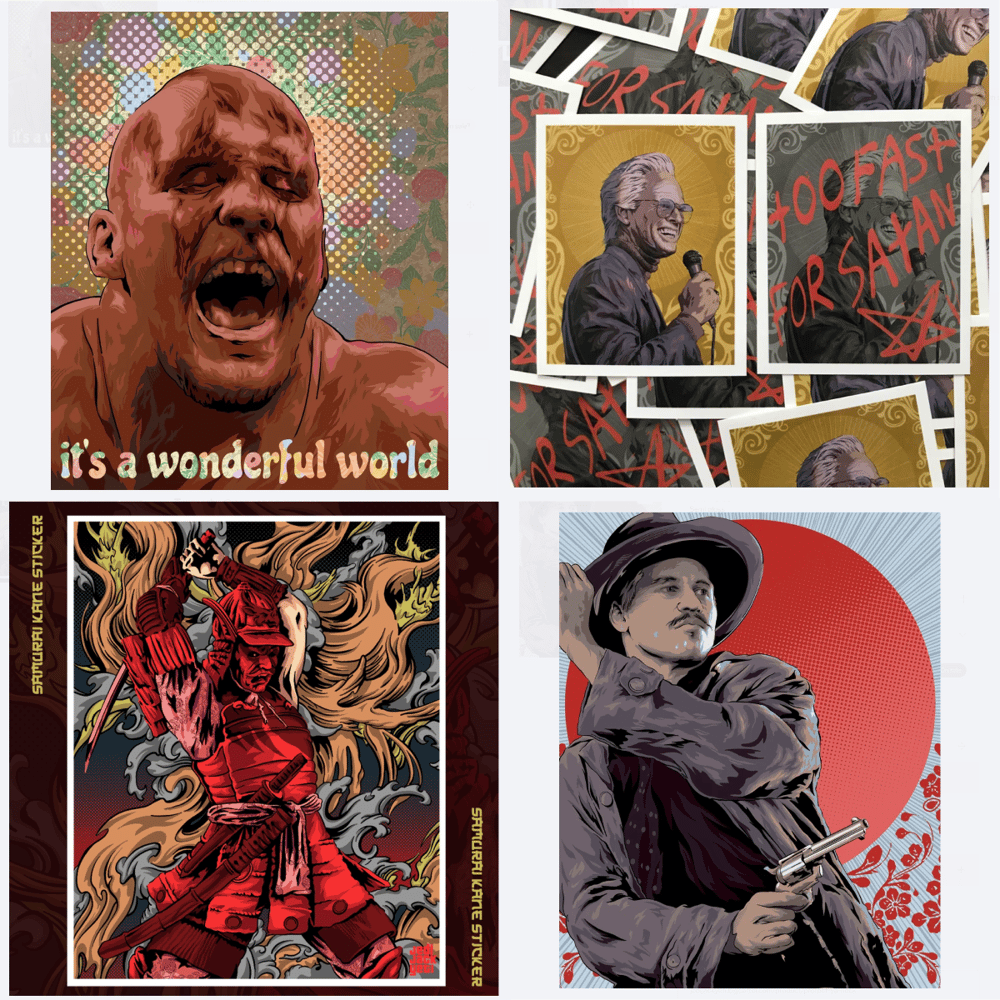 Image of Retired Prints Set 3 (sold individually)