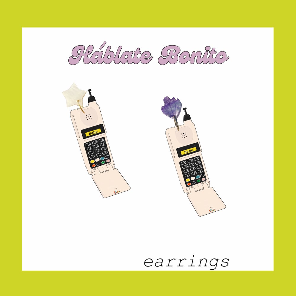 Image of Háblate Bonito earrings