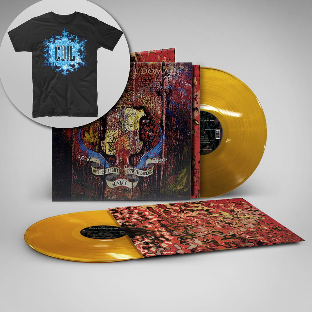 COIL - Love's Secret Domain 30th Anniversary / DELUXE EDITION Limited Amber + Shirt