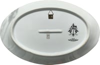Image 3 of Deer Landscape - Vintage French Porcelain Tray - #0751