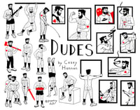 EVEN MORE DUDES TATTOO FLASH SHEET