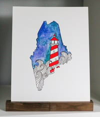 Maine Lighthouse Print