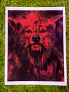 Blood Wolf ( limited edition print )