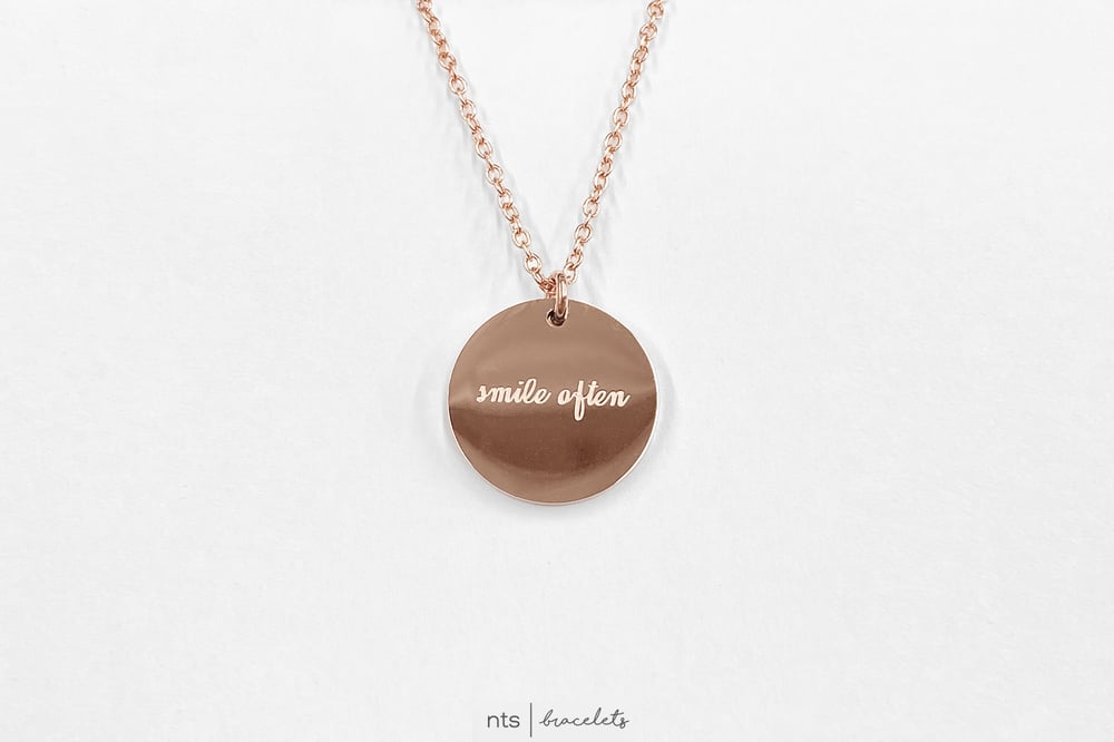 Image of NTS x DOODLESBYMD TOOTH COLLAB (Limited Edition Tooth Necklace + Rose Gold)