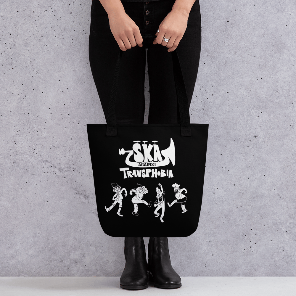 SKA AGAINST TRANSPHOBIA | Black Tote bag