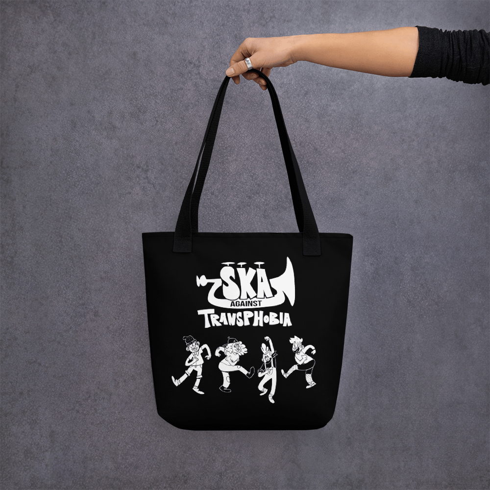 SKA AGAINST TRANSPHOBIA | Black Tote bag
