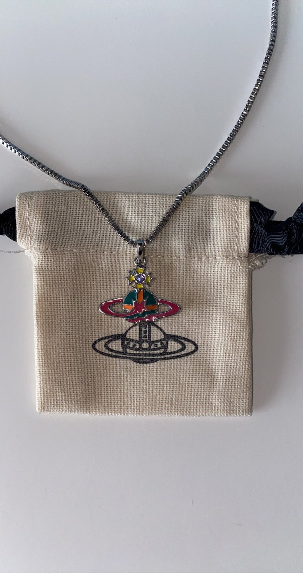 Image of VIVIENNE WESTWOOD MULTICOLOR NECKLACE