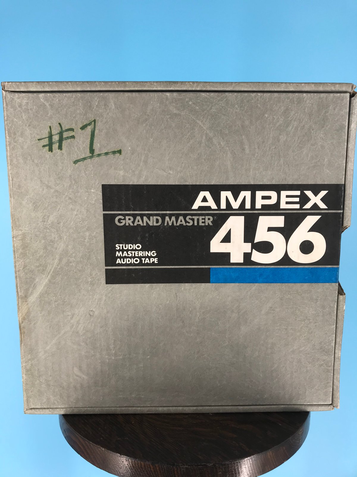 NEW Lot of 6 AMPEX Audio Mastering Reel Tapes 407 1/4' x 1800' Tape x 6 