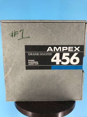 Image of AMPEX 456-97G111 2" X 2500' REEL TO REEL MASTER TAPE - ONE PASS